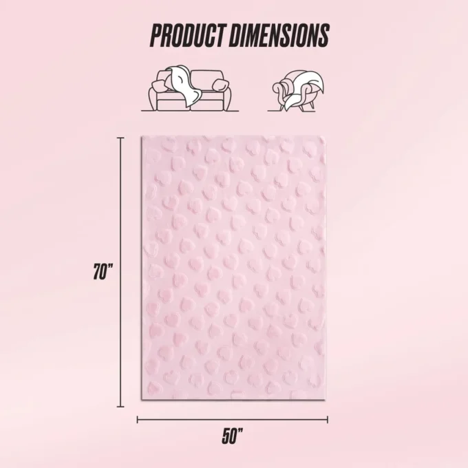 3D Faux Fur Throw Blanket 3D Faux Fur Throw Blanket