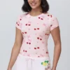 All over Cherry Baby Tee All over Cherry Baby Tee