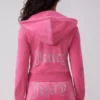 Angel Couture Big Bling Velour Hoodie Angel Couture Big Bling Velour Hoodie