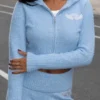 Angel Couture Knitwear Patch Hoodie Angel Couture Knitwear Patch Hoodie