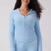 Angel Couture Knitwear Patch Hoodie Angel Couture Knitwear Patch Hoodie