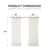Aurora Sheer Window Curtain Aurora Sheer Window Curtain