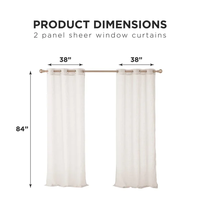 Aurora Sheer Window Curtain Aurora Sheer Window Curtain