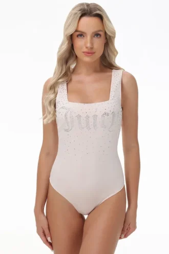 Big Bling Scoop Neck Tank Bodysuit Big Bling Scoop Neck Tank Bodysuit