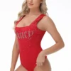 Big Bling Scoop Neck Tank Bodysuit Big Bling Scoop Neck Tank Bodysuit