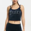 Big Bling Velour Tank Top Big Bling Velour Tank Top