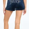 Big Bling Velour Track Shorts Big Bling Velour Track Shorts