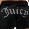 Big Bling Velour Track Shorts Big Bling Velour Track Shorts