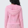 Big Bling Washed Terry Hoodie Big Bling Washed Terry Hoodie