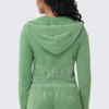 Big Bling Washed Terry Hoodie Big Bling Washed Terry Hoodie