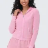 Big Bling Washed Terry Hoodie Big Bling Washed Terry Hoodie