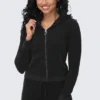 Big Bling Washed Terry Hoodie Big Bling Washed Terry Hoodie
