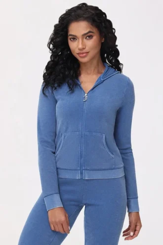 Big Bling Washed Terry Hoodie