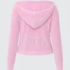 Big Bling Washed Terry Hoodie Big Bling Washed Terry Hoodie