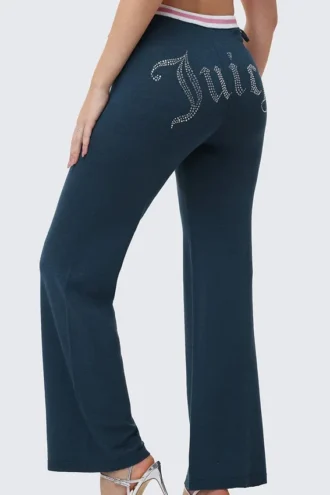 Big Bling Wide Leg Pants