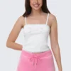 Bling Lace Trim Cami Bling Lace Trim Cami