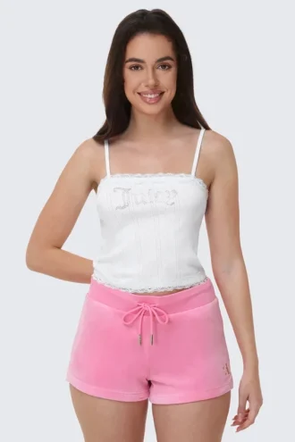 Bling Lace Trim Cami