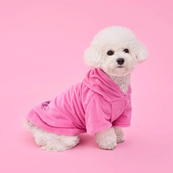 Bling Velour Pet Hoodie Bling Velour Pet Hoodie