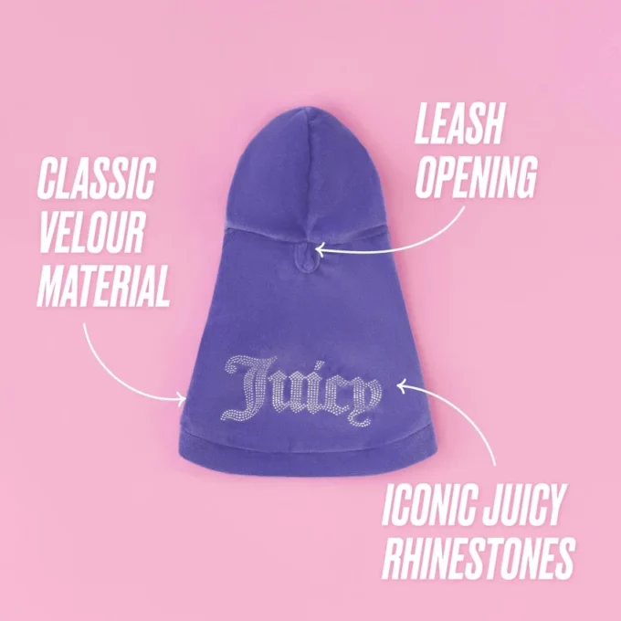 Bling Velour Pet Hoodie Bling Velour Pet Hoodie