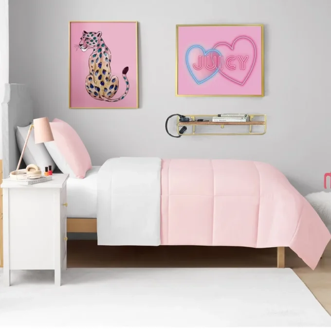 Box Stitch Reversible Comforter Set Box Stitch Reversible Comforter Set