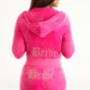 Bride Customizable Big Bling Velour Hoodie Bride Customizable Big Bling Velour Hoodie