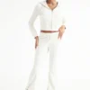 Bride Customizable Big Bling Velour Hoodie Bride Customizable Big Bling Velour Hoodie