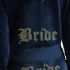 Bride Customizable Big Bling Velour Hoodie Bride Customizable Big Bling Velour Hoodie