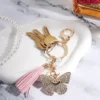 Butterfly Keychain Bag Charm Butterfly Keychain Bag Charm