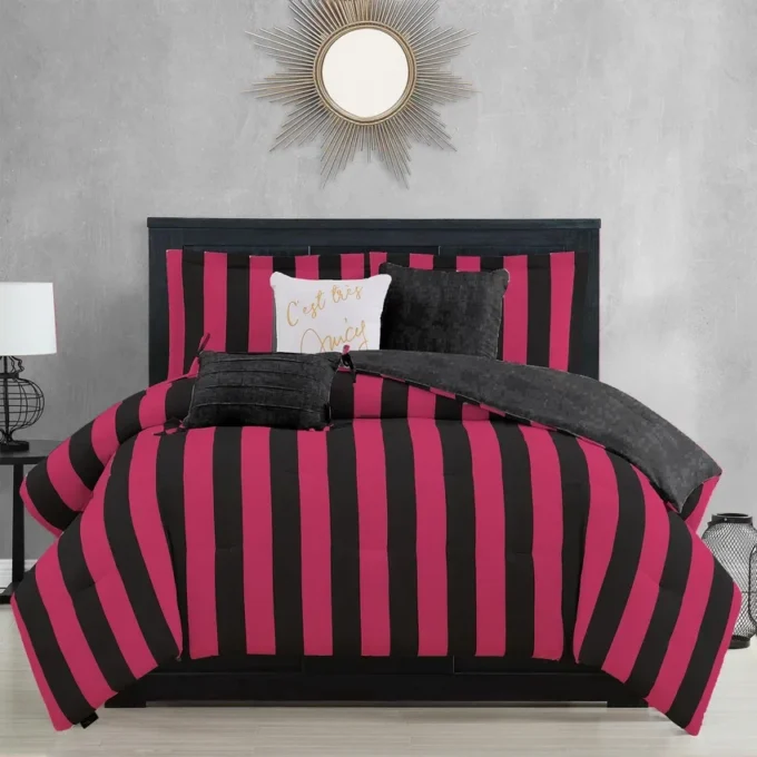 Cabana Striped Reversible Comforter Set Cabana Striped Reversible Comforter Set
