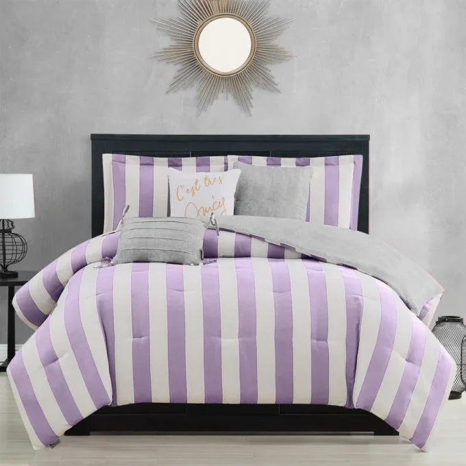 Cabana Striped Reversible Comforter Set Cabana Striped Reversible Comforter Set