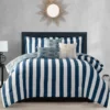 Cabana Striped Reversible Comforter Set Cabana Striped Reversible Comforter Set