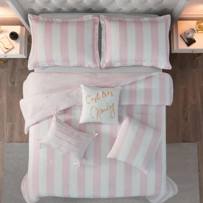 Cabana Striped Reversible Comforter Set Cabana Striped Reversible Comforter Set
