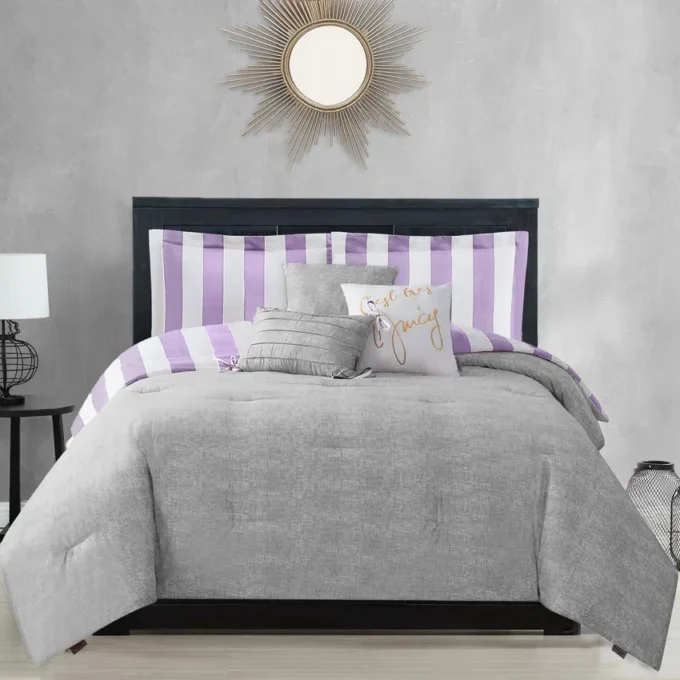 Cabana Striped Reversible Comforter Set Cabana Striped Reversible Comforter Set