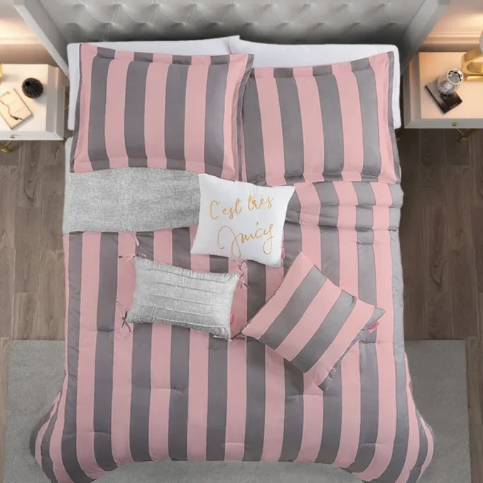 Cabana Striped Reversible Comforter Set Cabana Striped Reversible Comforter Set