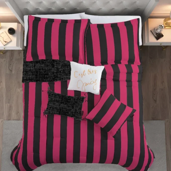 Cabana Striped Reversible Comforter Set Cabana Striped Reversible Comforter Set