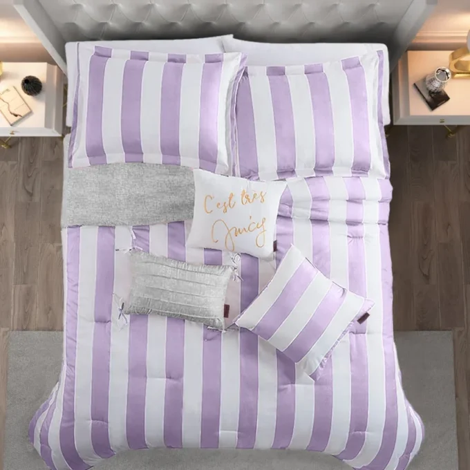 Cabana Striped Reversible Comforter Set Cabana Striped Reversible Comforter Set
