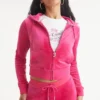 Leo Customizable Big Bling Velour Hoodie Leo Customizable Big Bling Velour Hoodie