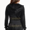 Capricorn Customizable Big Bling Velour Hoodie Capricorn Customizable Big Bling Velour Hoodie