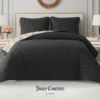 Cheetah Doodle Hearts Quilt Set Cheetah Doodle Hearts Quilt Set