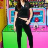 Cherry Bling Velour Jogger Cherry Bling Velour Jogger
