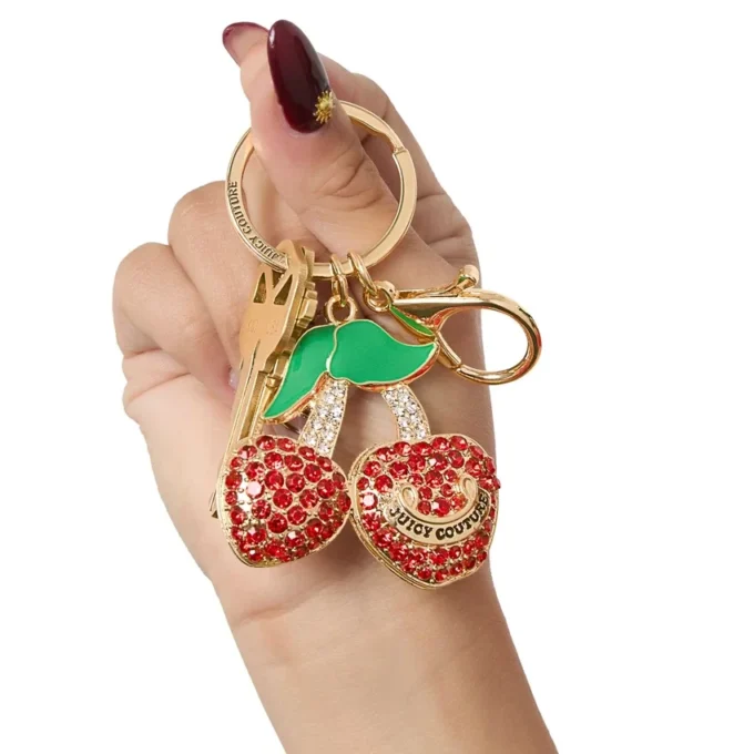 Cherry Charm Keychain Bag Charm Cherry Charm Keychain Bag Charm