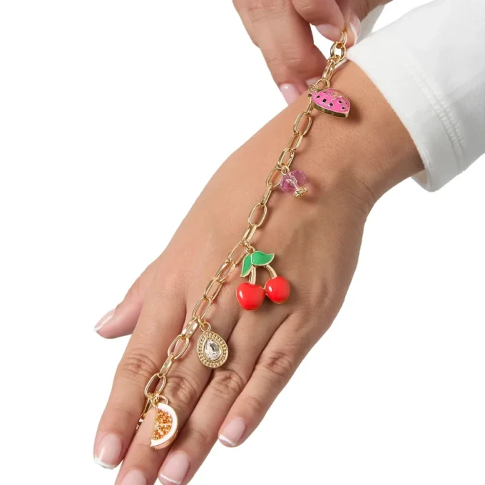 Cherry & Fruit Charm Bracelet Cherry & Fruit Charm Bracelet