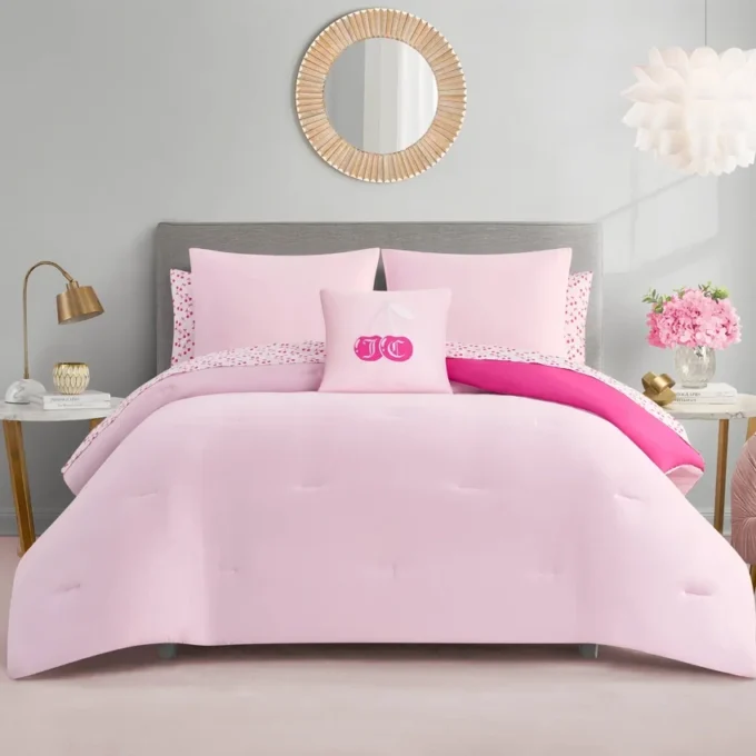 Cherry Reversible Bed in a Bag Bedding Set Cherry Reversible Bed in a Bag Bedding Set