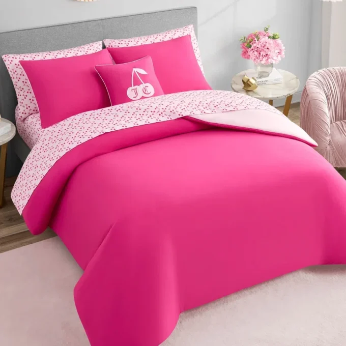 Cherry Reversible Bed in a Bag Bedding Set Cherry Reversible Bed in a Bag Bedding Set