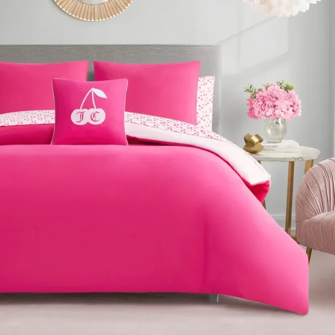 Cherry Reversible Bed in a Bag Bedding Set Cherry Reversible Bed in a Bag Bedding Set
