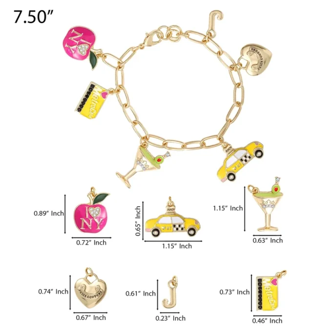 City Icons Charm Bracelet
