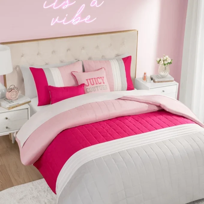 Color Blocked Pieced Comforter Set Color Blocked Pieced Comforter Set