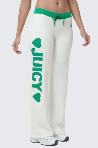 Contrast Low Rise Track Pants