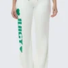 Contrast Low Rise Track Pants