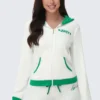 Contrast Trim Logo Hoodie Contrast Trim Logo Hoodie